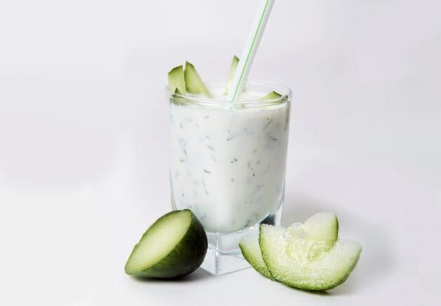 Diet timun-kefir