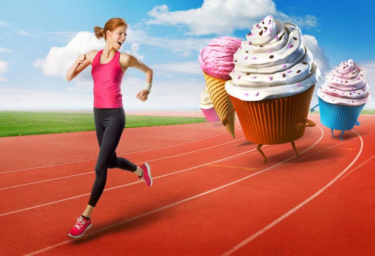 mengelakkan makanan yang tidak sihat dalam diet penurunan berat badan